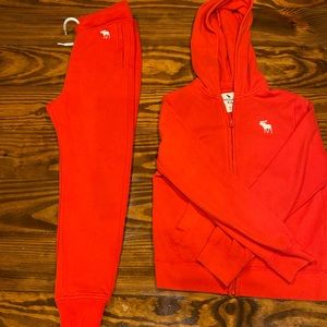 Boys Abercrombie track suit